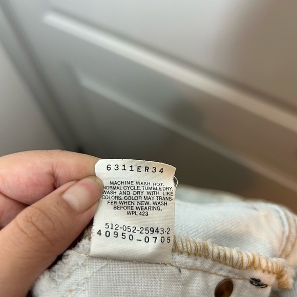 Levi’s Vintage 550 Orange Tab Denim Jeans made in the USA size 29 - Picture 10 of 10